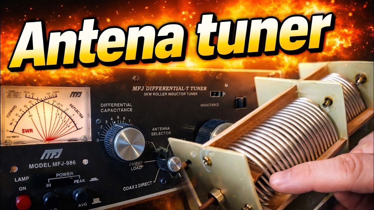 MFJ 986 T Match antena tuner - Skrzynka Antenowa