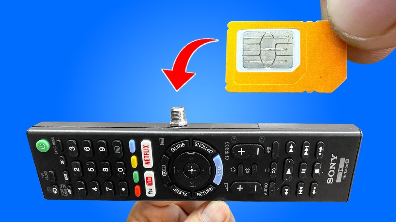 Интернет не нужен! Вставьте SIM-карту в пульт дистанционного управления! То, что происходит, шок....