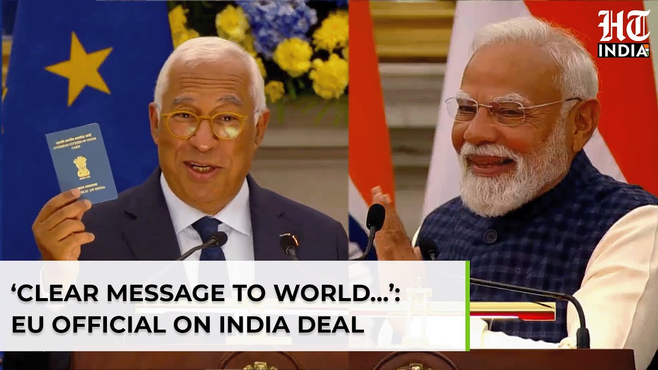 EU’s Costa Shows Overseas Citizen Of India Card, Von Der Leyen Lauds Piyush Goyal | India-EU FTA