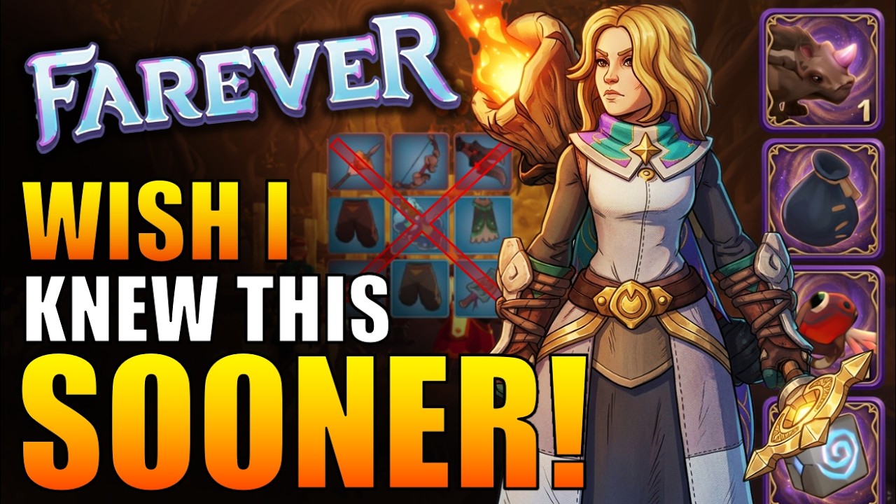 Farever MMORPG - Дополнительные советы №10 для ОГРОМНОГО преимущества на старте! (опыт, сумки, сн...