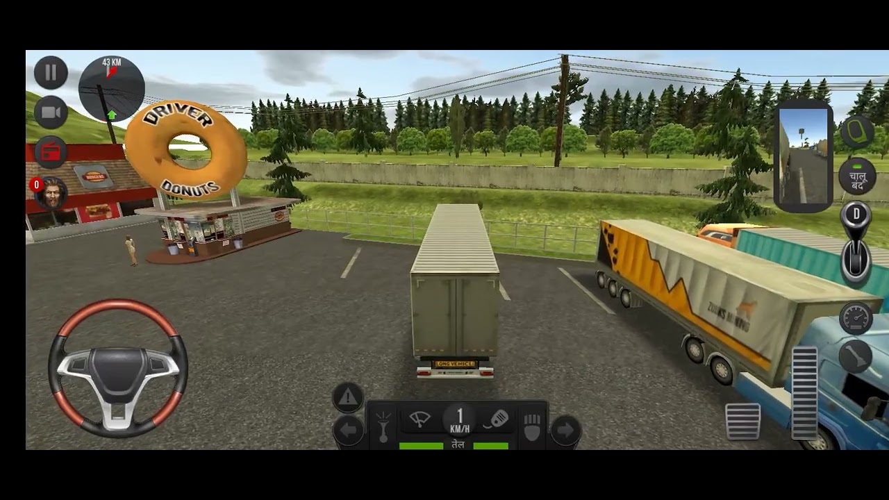 Delhi se Lucknow truck driving