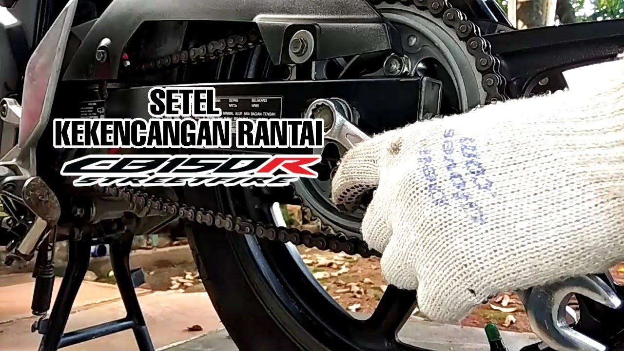Setel Kekencangan/Kekenduran Rantai | HONDA CB150R