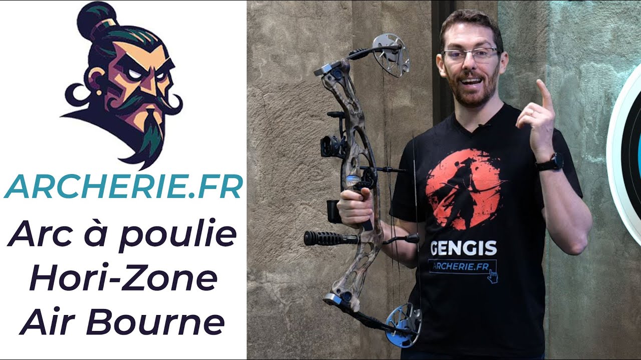 Démonstration et tuto de l'arc à poulie Hori-Zone Airbourne