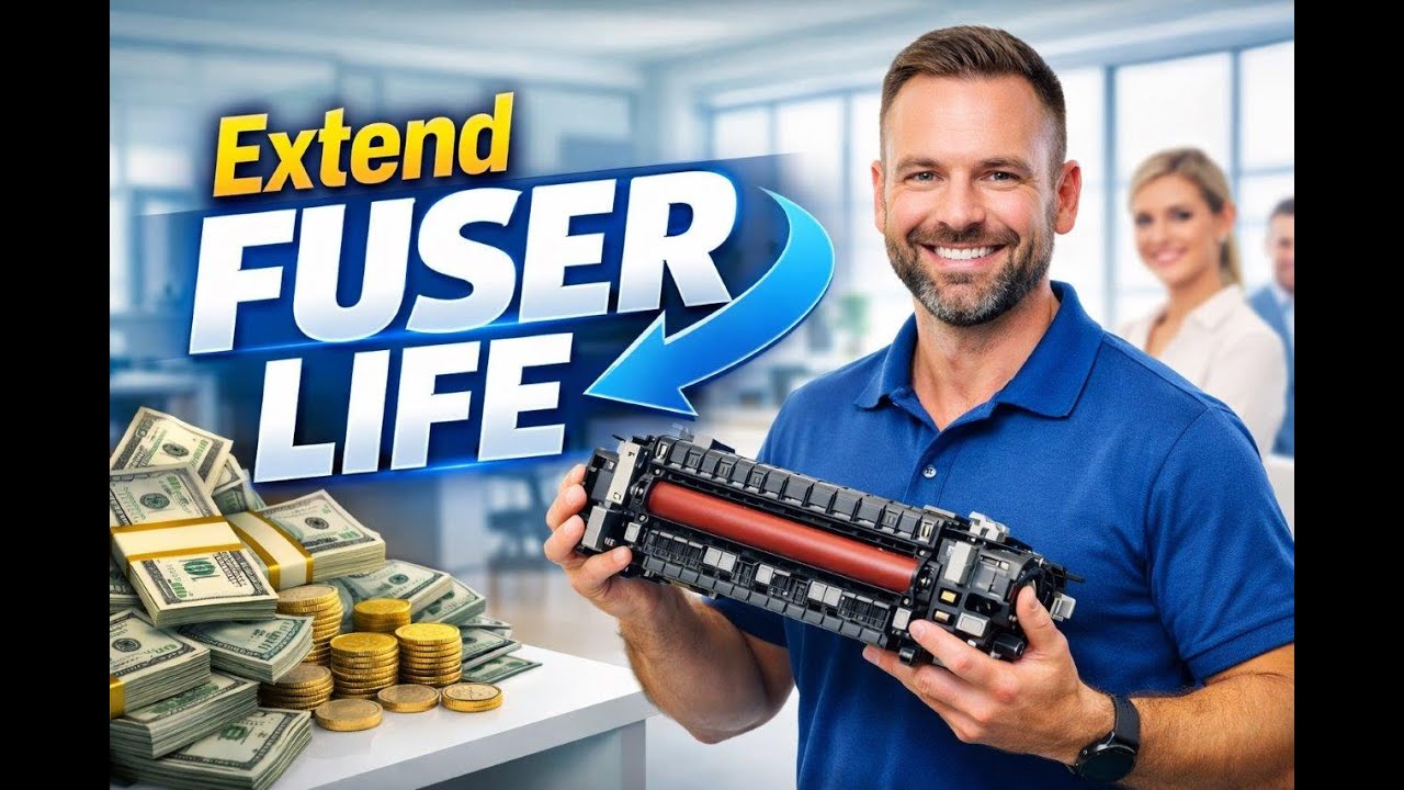 Extend Fuser Unit Life on Ricoh MPC3002–4502 🔧 | Pro Regeneration & Service Tips
