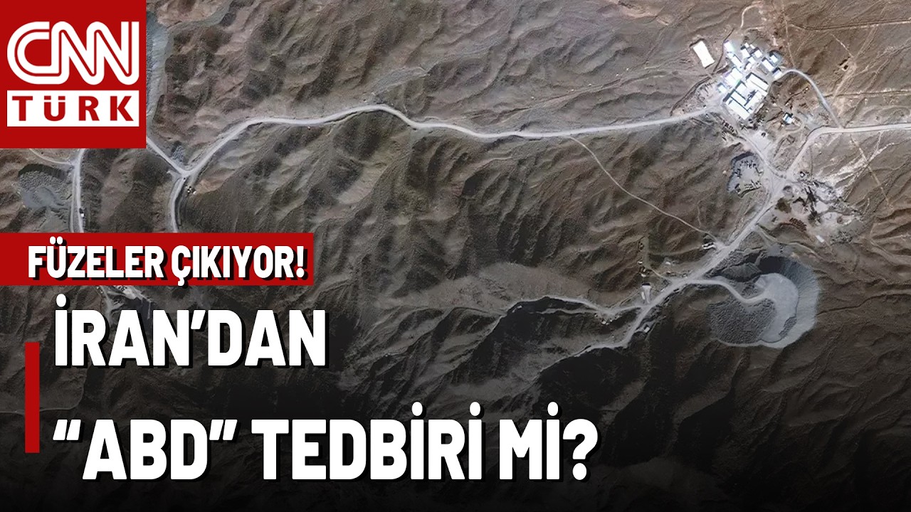 CNN: İran F&uuml;ze Rampaları &Ccedil;ıkarıyor! ABD, G&ouml;r&uuml;şme S&uuml;rerken Yine Vurabilir Diye Mi?