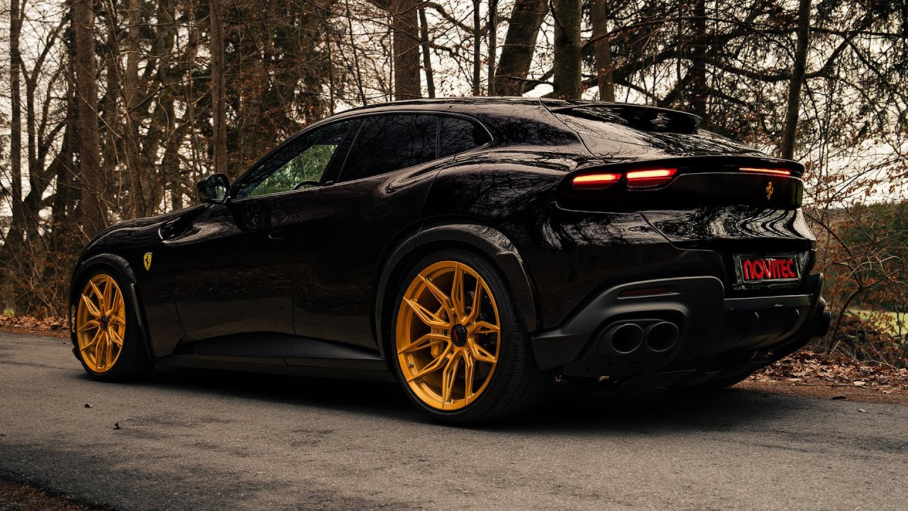 Novitec Ferrari Purosangue with Exhaust-System