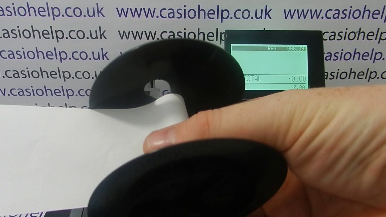 How To Activate Receipt Mode On The Casio SE-C450 SEC450 SE C450 Cash Register