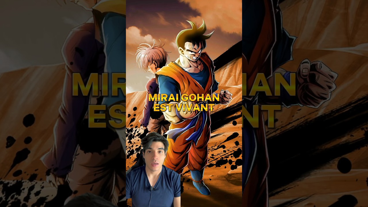 Mirai Gohan est vivant #dragonball #gohan #dragonballz