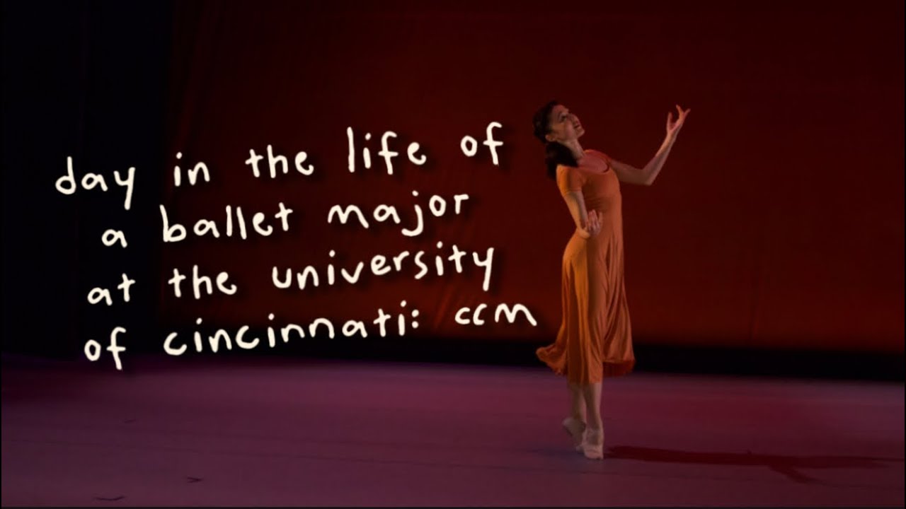 day in the life of a college ballet major at the university of cincinnati: ccm (vlog)