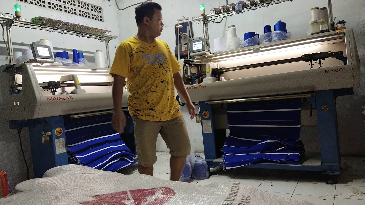 mesin rajut otomatis matsuya M100