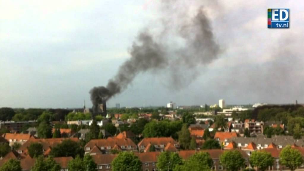 Dakbrand treft wooncomplex Trudoplein