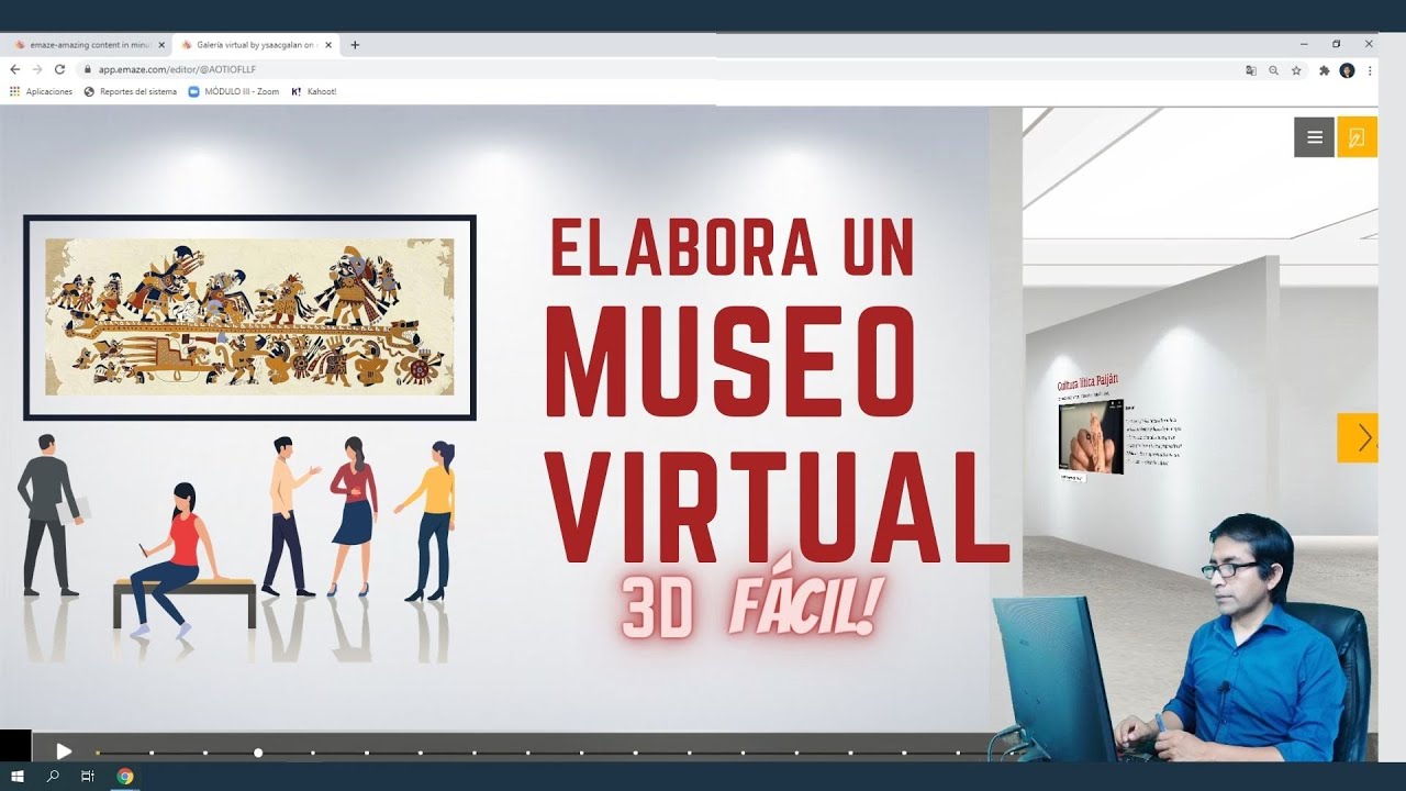 Cómo crear un Museo Virtual o Galerías de Exposición en 3D