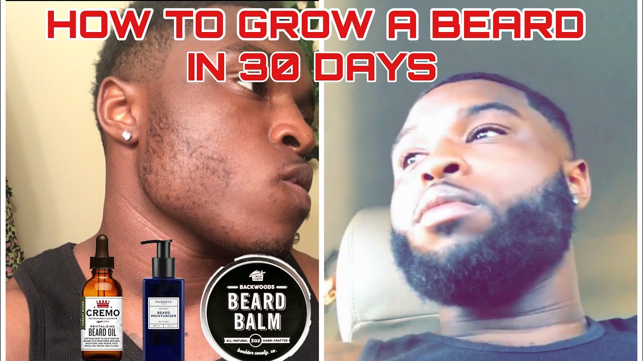 HOW TO GROW A BEARD IN 30 DAYS ( BEST PRODUCTS TO USE)