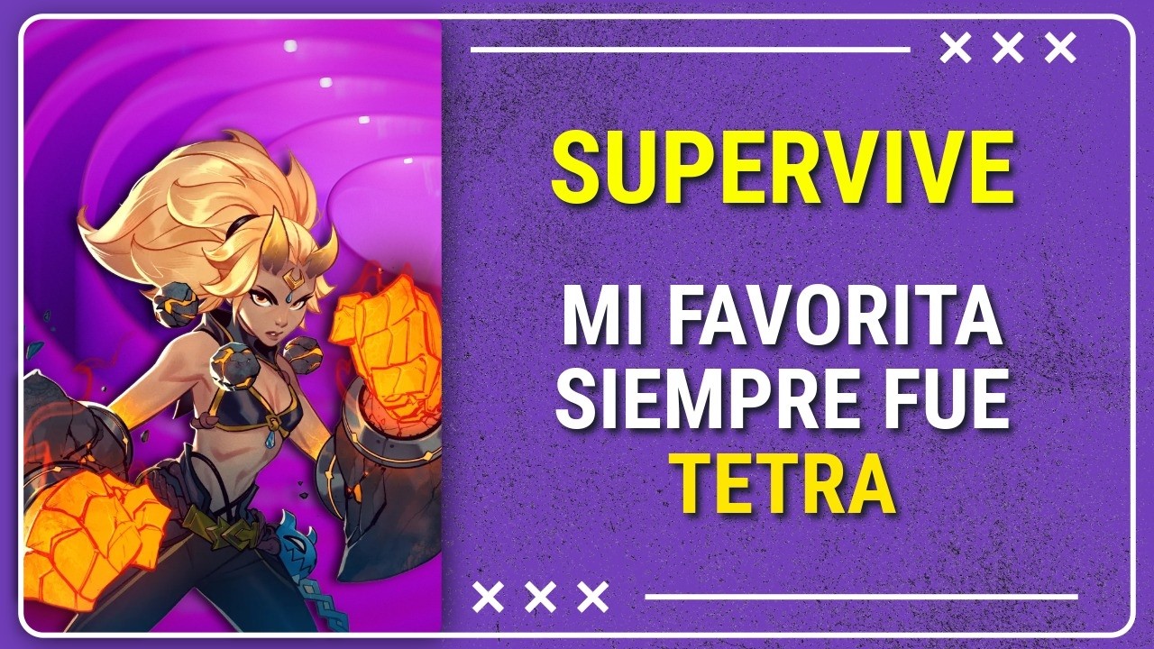 ADIÓS, SUPERVIVE 💔 Mi última partida con TETRA antes del cierre