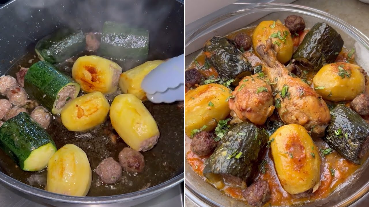 دولمة روعة تبقى محافظة على شكلها و البنة مضمونة🧆Spécial cuisine dz 