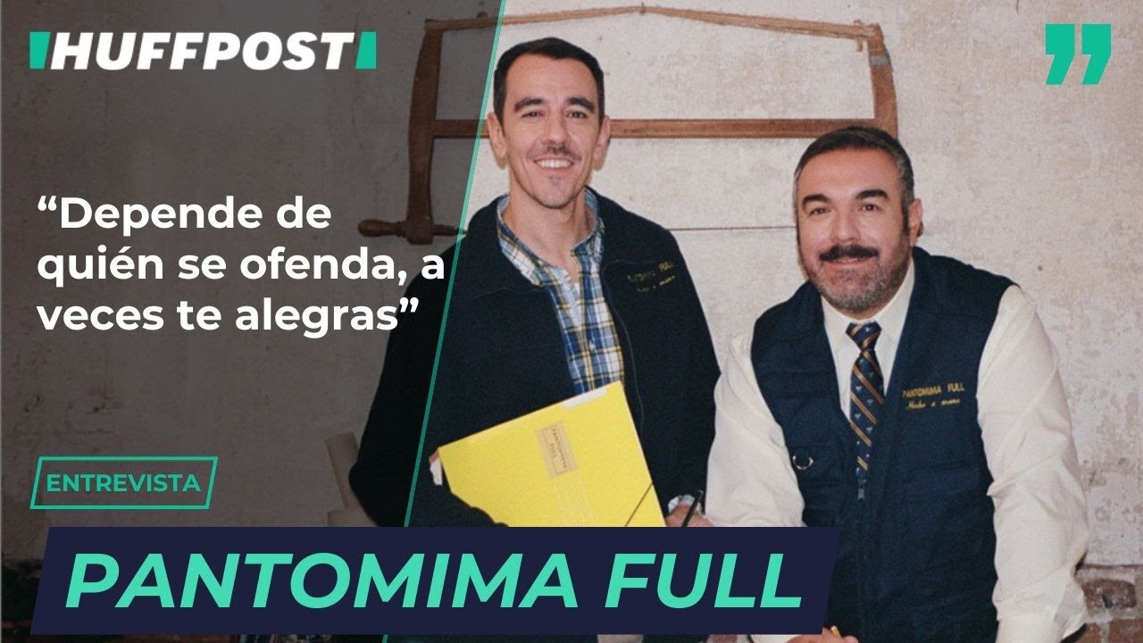 Rober Bodegas y Alberto Casado, de Pantomima Full: "Depende de quién se ofenda, a veces te alegras"