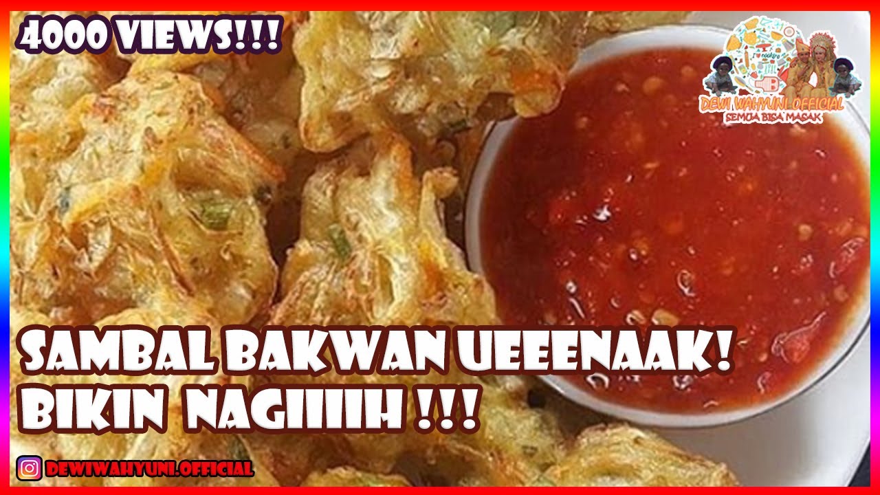 CARA MEMBUAT SAMBAL BAKWAN - Resep Sambal Cocol - Ide Jualan di Saat New Normal - Sambal Cocol Enak