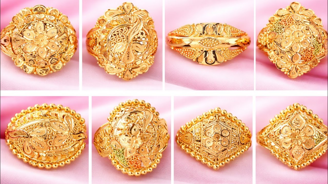 Latest Gold Ladies Ring Designs 2025 with Weight & Price || New Daily Use Gold Ring Designs || 😱😳✨✨