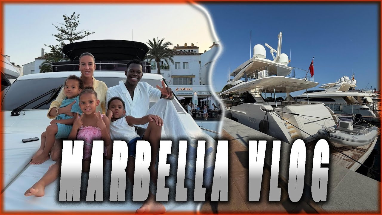 FAMILY, YACHT TRIP & MORE! - Marbella Vlog