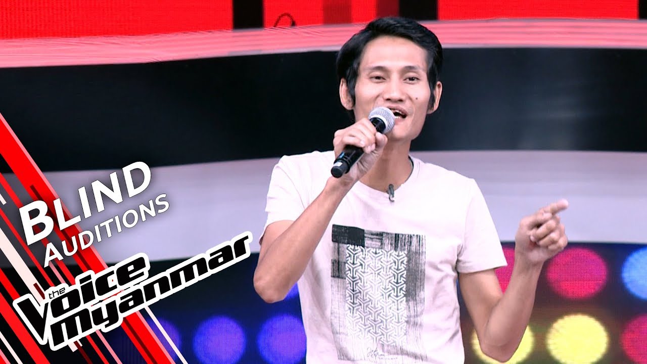 Lynn Khat - ညီမေလး (Htoo Eain Thin) | Blind Audition - The Voice Myanmar 2019