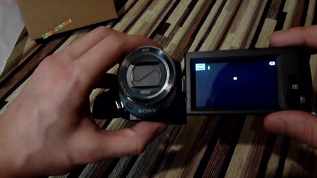 Обзор камеры SONY HDR-CX405