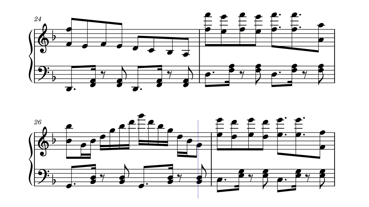 Nina Maria – Elias Rahbani (Piano Sheet Music)