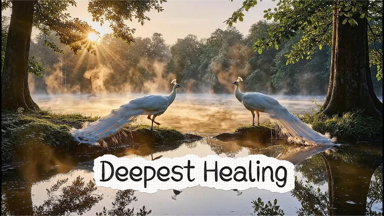 1 Hour of Pure Deep Sleep Music to Restore Your Energy #deepsleep