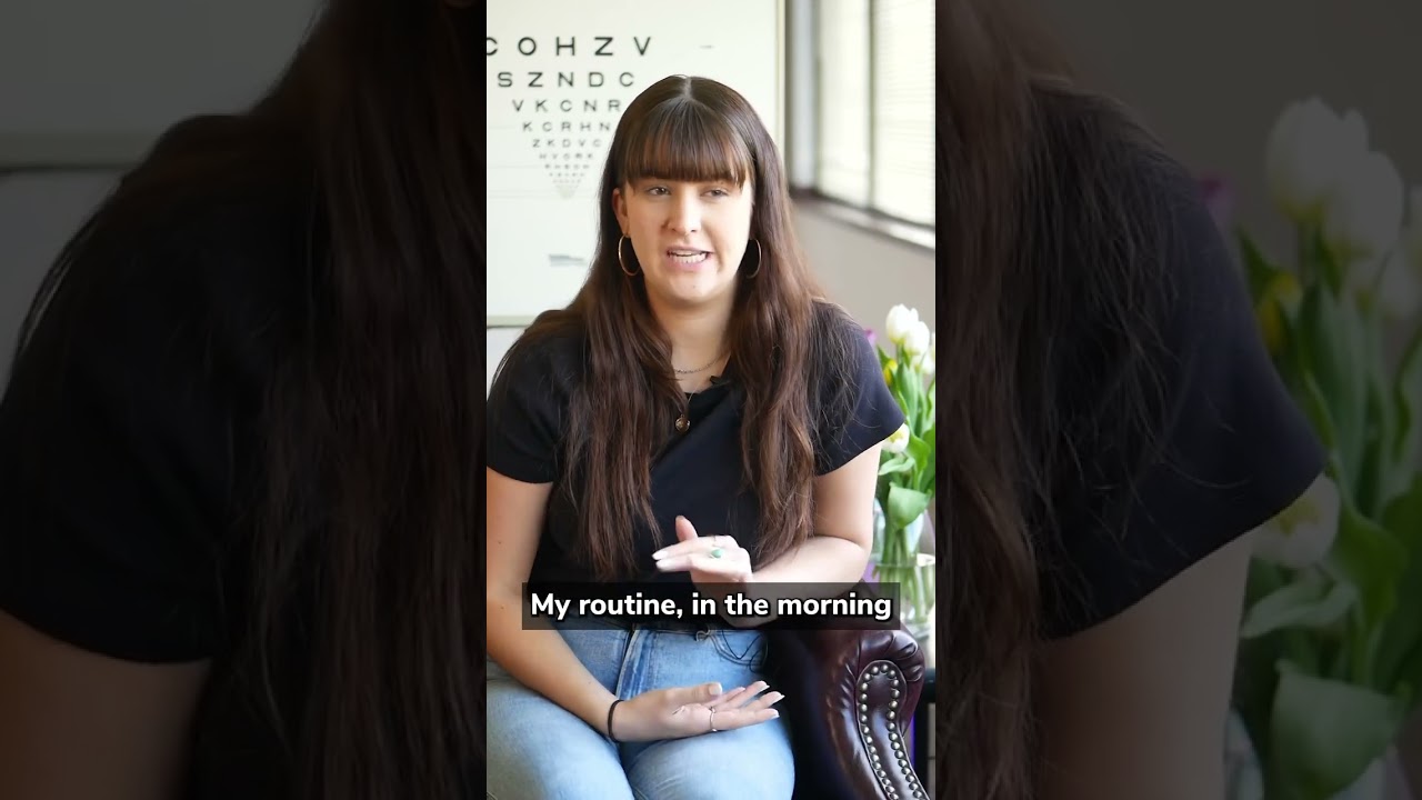 Before Laser Vision Correction, glasses were a hassle for Lauren… 