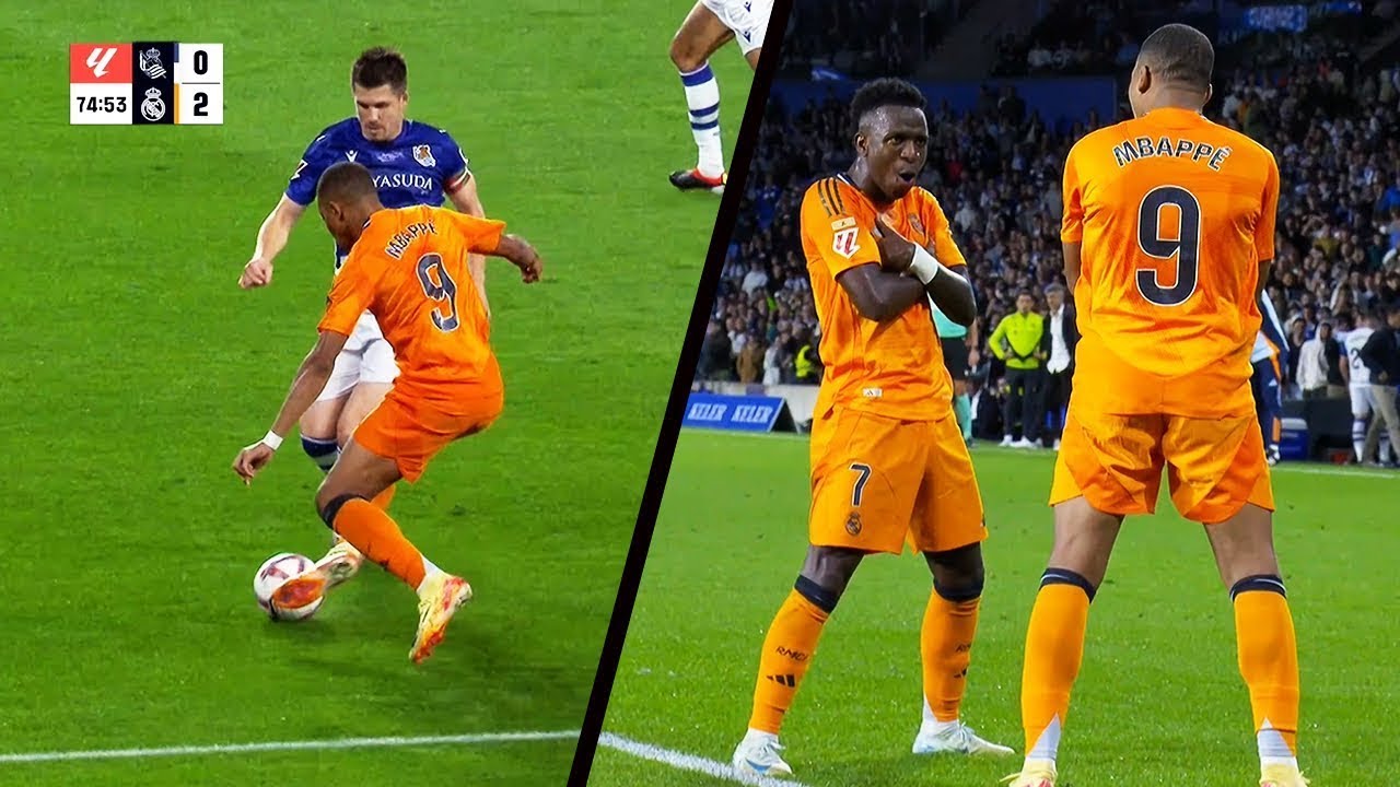 Kylian Mbappe vs Real Sociedad 2024 |HD