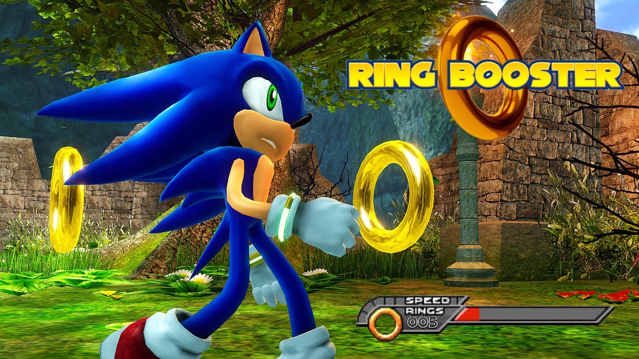 Sonic P-06 but Rings give MORE Speed!