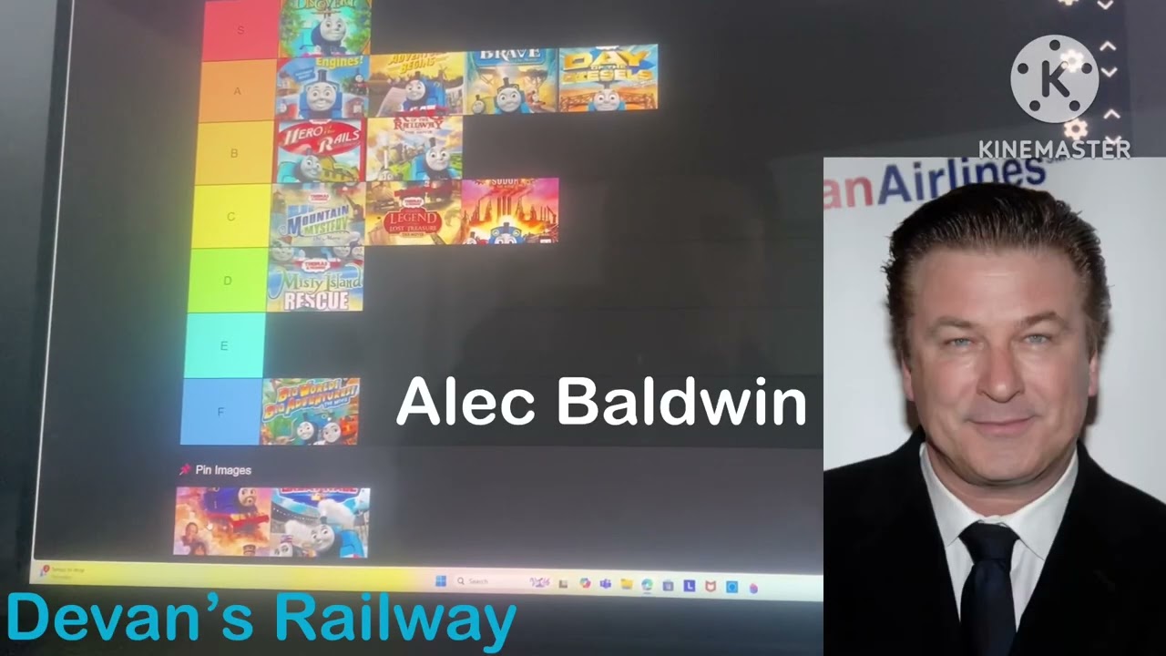 Me and my Friend, doing a Tier List of Thomas & friends movies