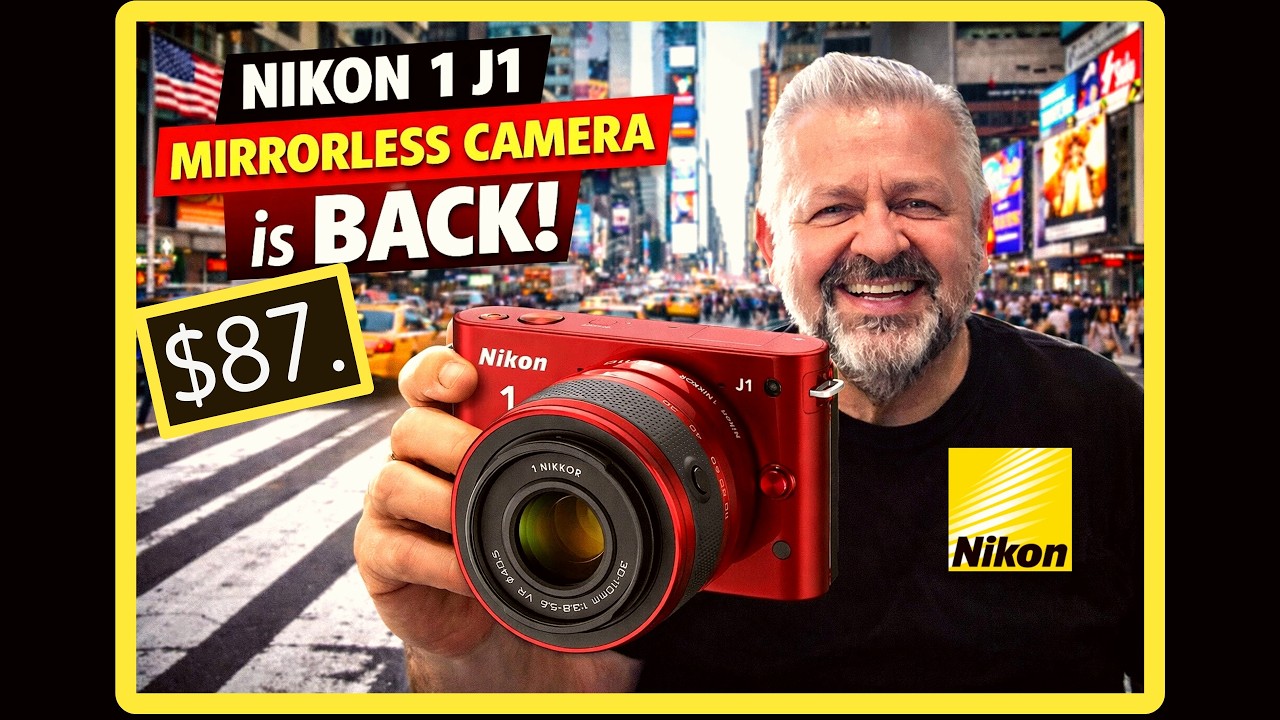 Обзор беззеркальной камеры Nikon 1 J1. Видеокурс и курс фотографии 592.