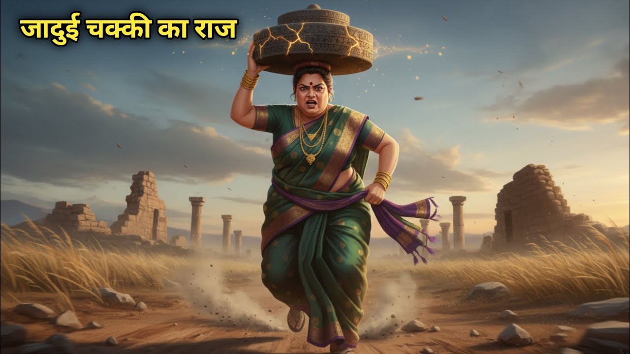 जादुई चक्की का राज। Moral story। Hindi story।