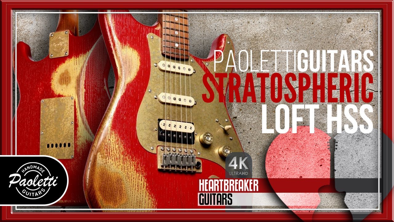 The Paoletti Stratospheric Loft HSS in Gold Ruby - Beautiful Chestnut from Italy! | 4k Video