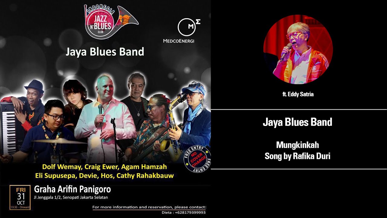 #27 Jaya Blues Band ft. Eddy Satria - Mungkinkah Song by Rafika Duri