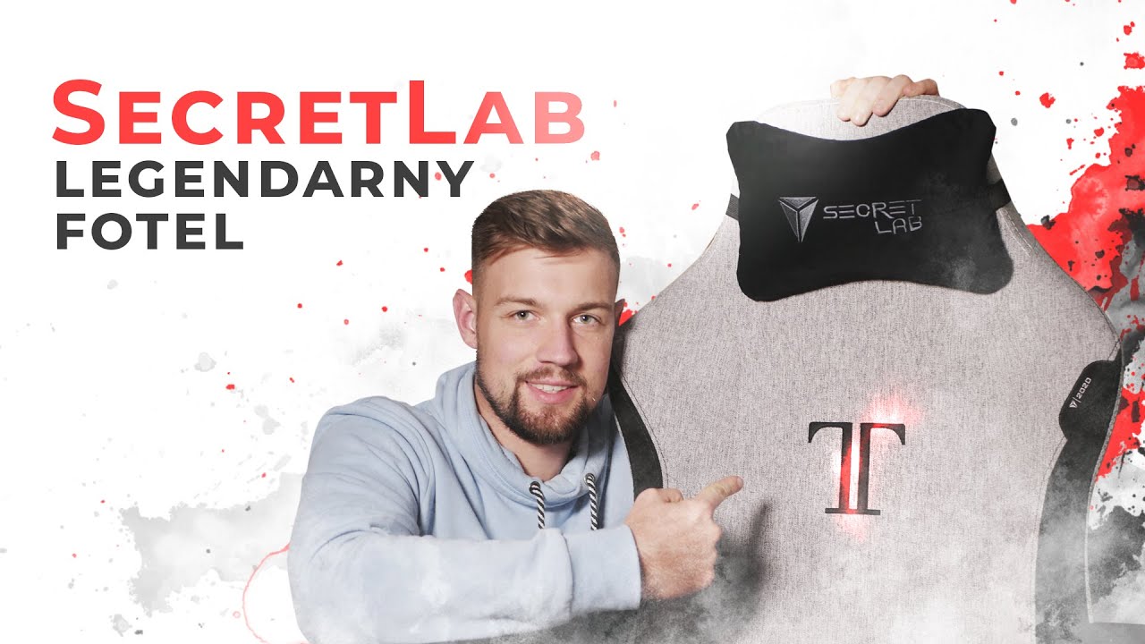 The legendary SecretLab chair! First test in Poland 💪