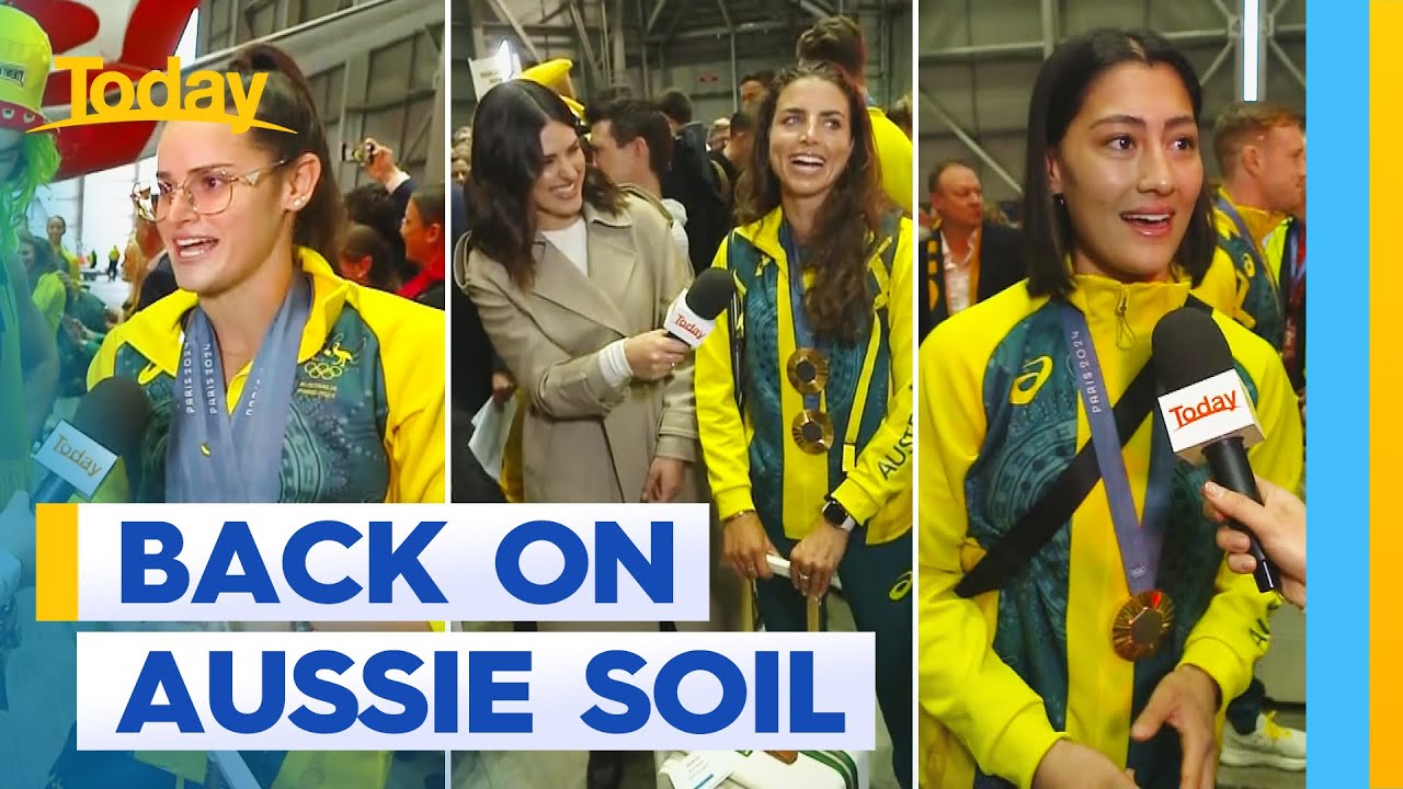 Today hosts chat with Australia's Gold medalists | Today Show Australia