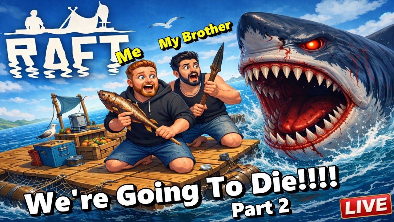 Playing with My Brother Was a TERRIBLE Idea… 🦈🌊 PART 2 w/ @Mang0re