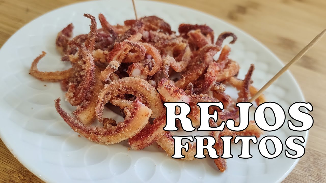 Rejos fritos o "Patitas de pulpo" 🐙 | Tapas españolas