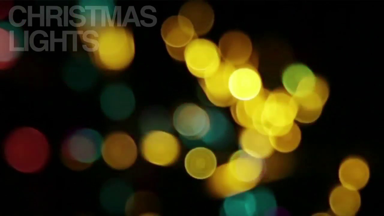 The Best Christmas Lights Motion Backgrounds