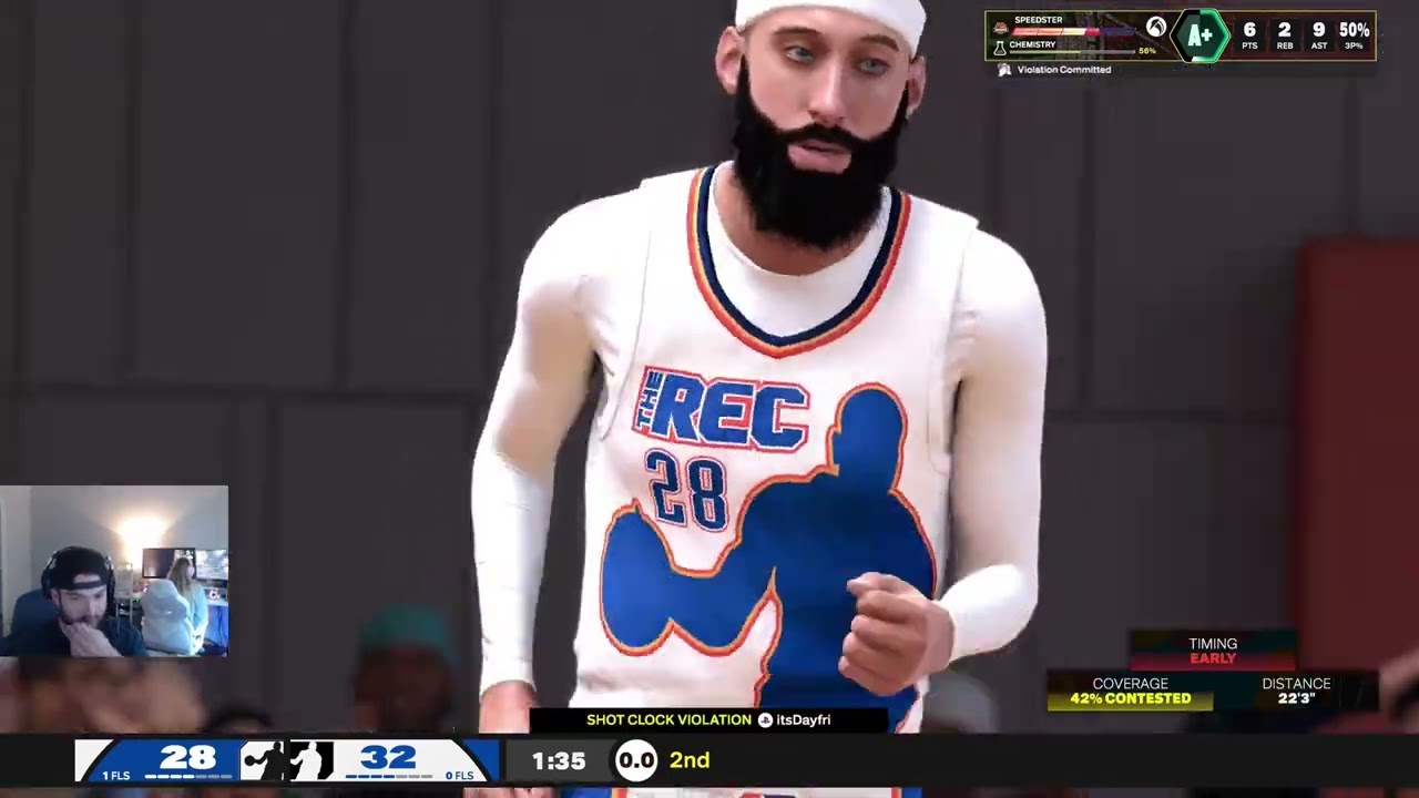 NBA 2K26 PROAM I INSANE REC GAME I TRIPLE OT THRILER I BEST BUILD ON THE GAME