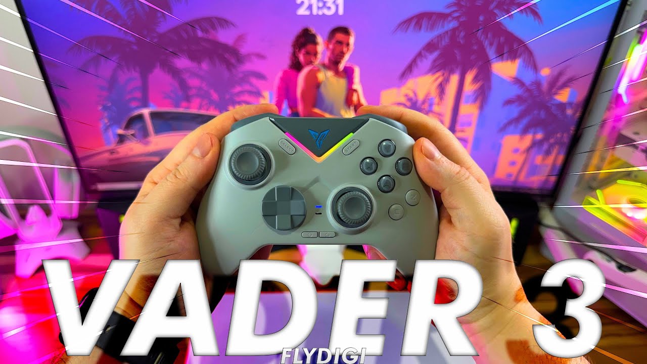 Flydigi Vader 3 - O Controle Perfeito com Ótimo Custo Benefício para Switch, PC e Mobile!