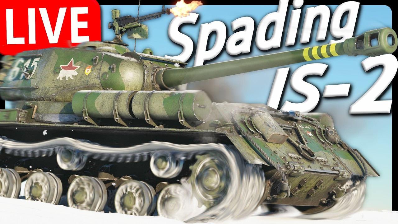 🔴 Spading Chinese IS-2s (and maybe Workhorse Event Grind) (cringe) (War Thunder)