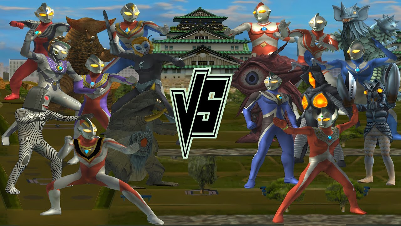 ウルトラマン GAIA VS ULTRAMAN TARO, ALIEN DADA VS BALTAN, BEMSTAR VS AGUL, TIGA VS ZETTON #ウルトラマン #kaiju 