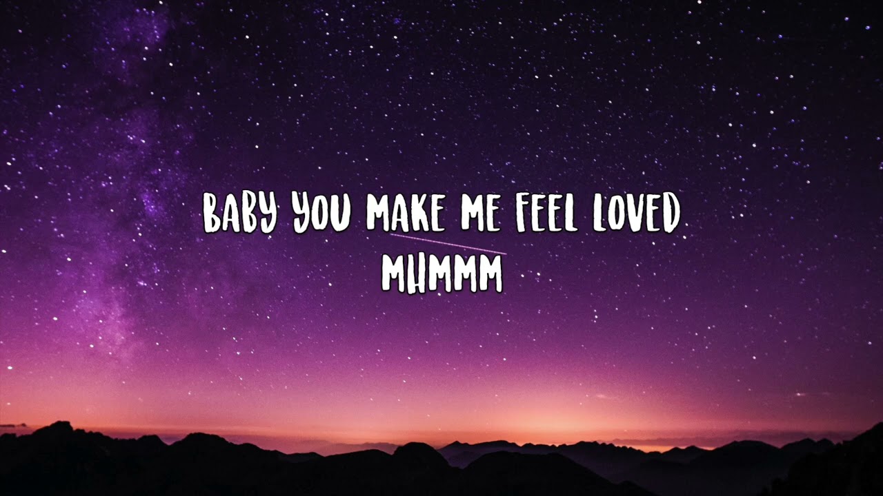 Montell Fish- Baby, You Make Me Feel Loved Slowed + Reverb (Lyrics)