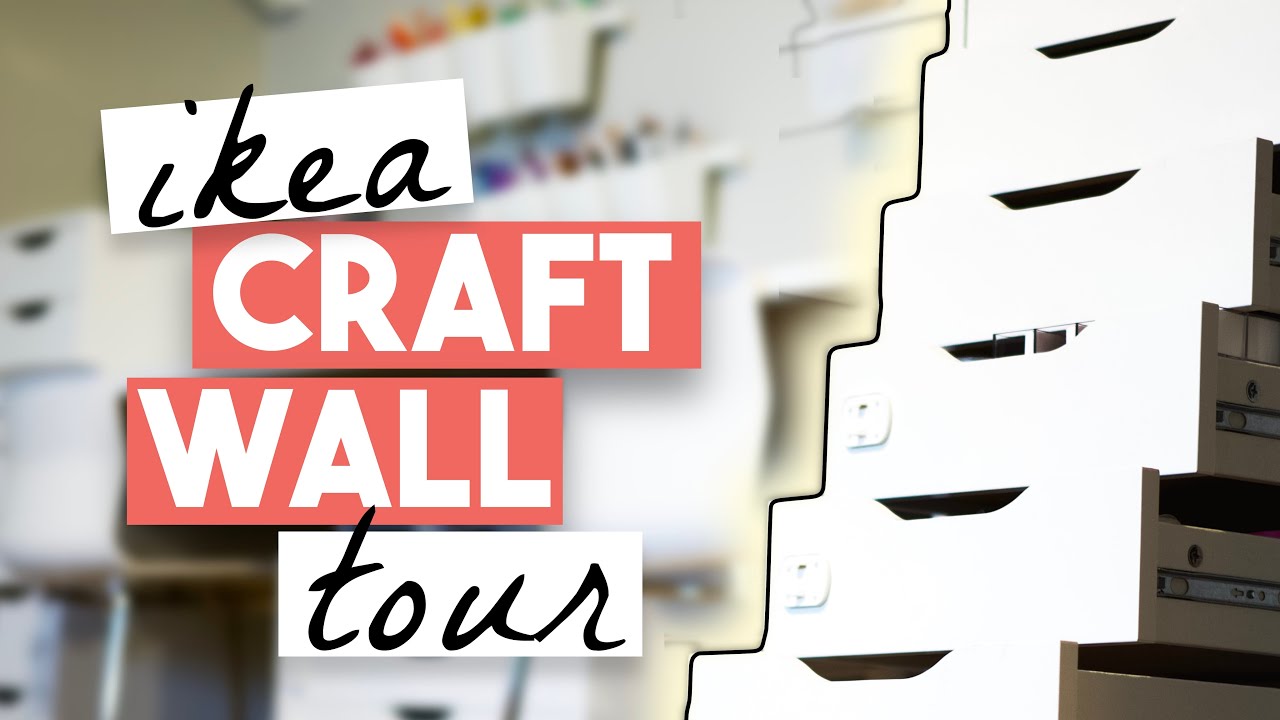 Every Drawer and STORAGE HACK Revealed in My IKEA Craft Room