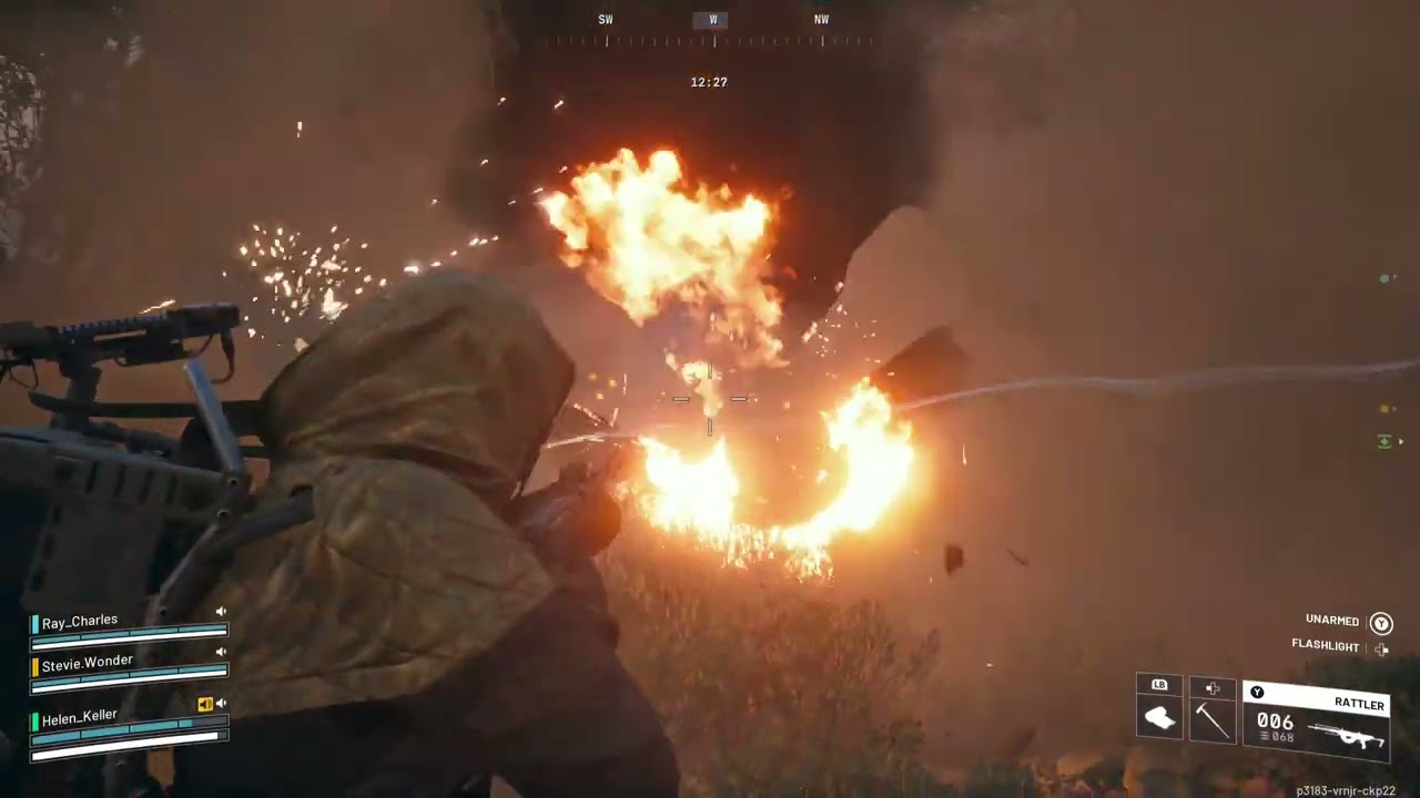 Helen Keller and the blind Crew in Arc Raiders episode 5