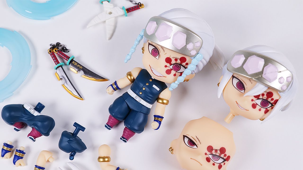 [ASMR UNBOXING] Nendoroid Tengen Uzui (Demon Slayer: Kimetsu no Yaiba) figure