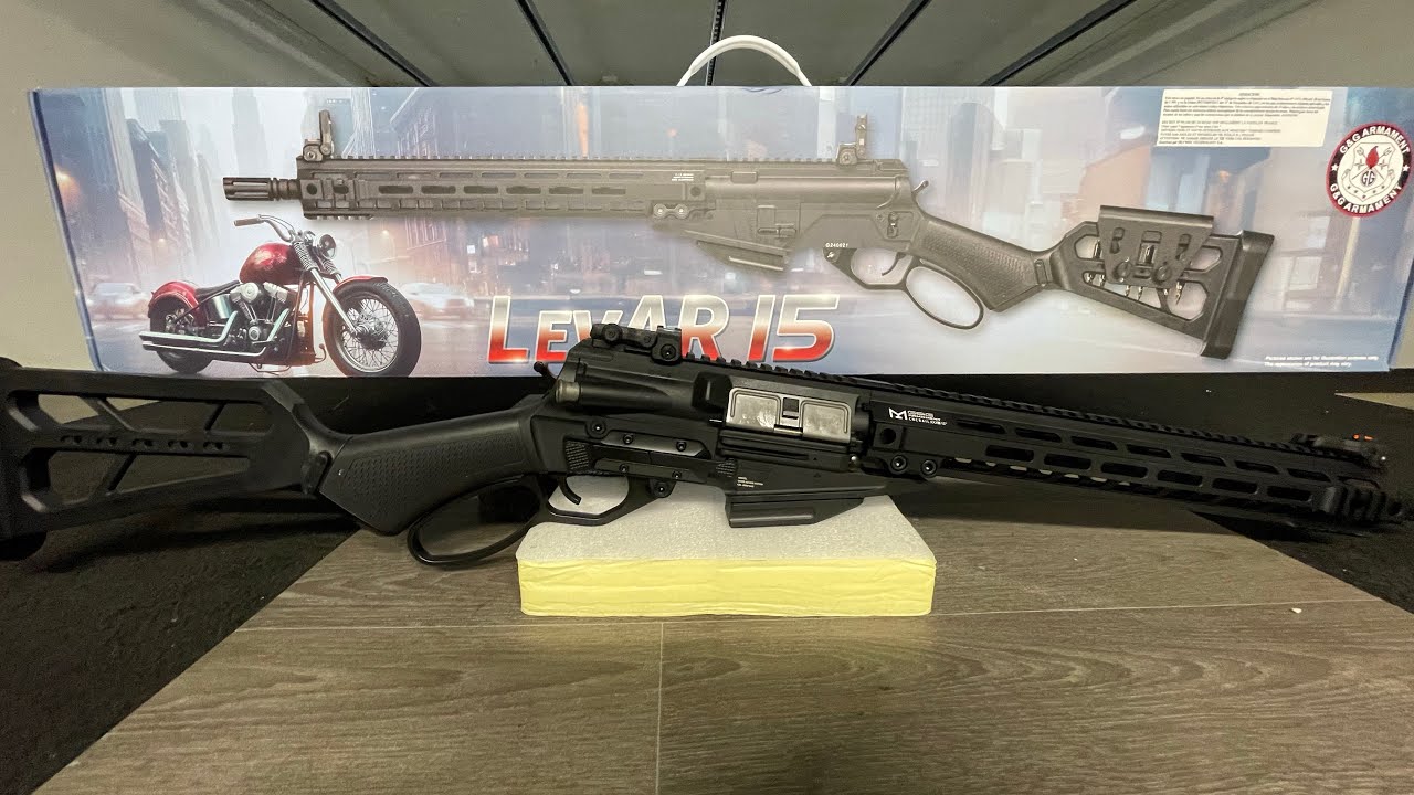 G&G LevAR 15 6mm - Hands on testing this tactical under lever airsoft