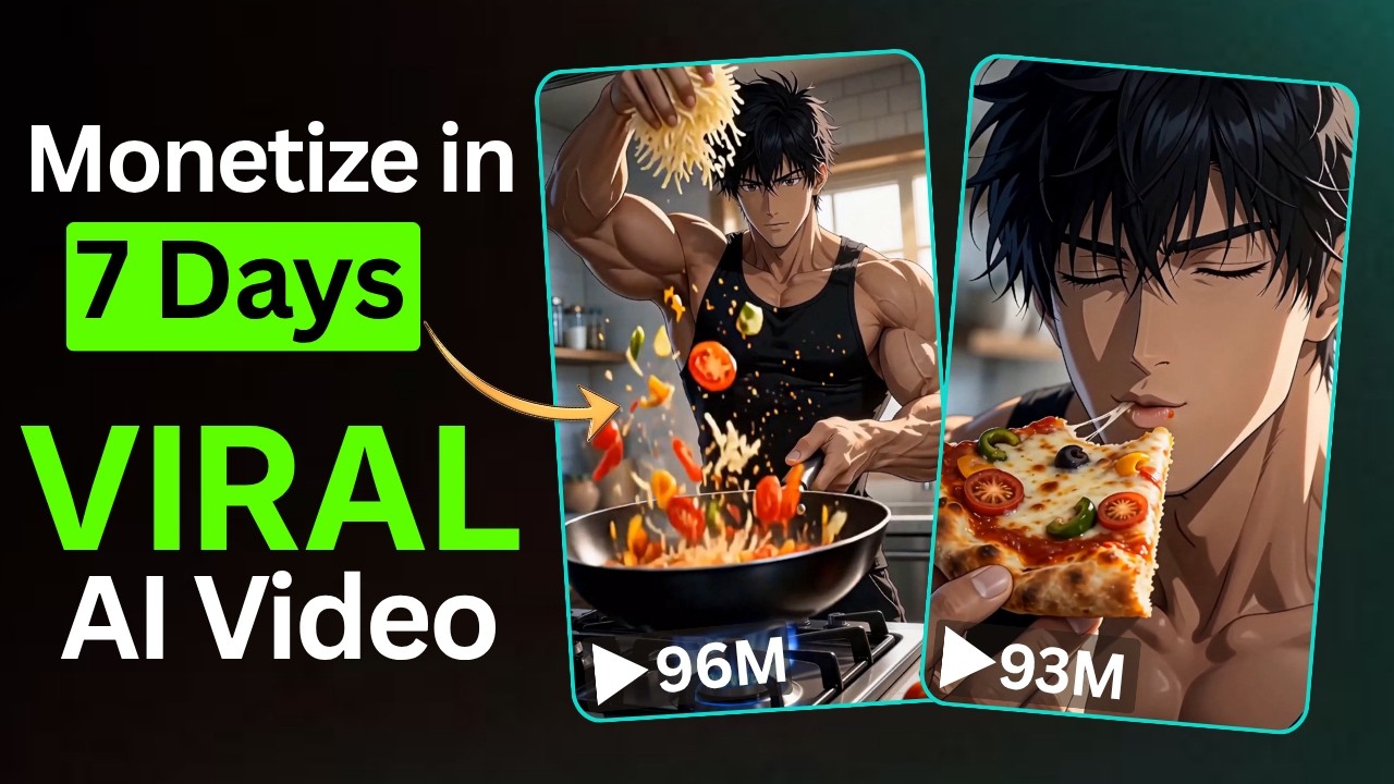 Create Viral Anime ASMR Cooking Videos Using AI ( Full Tutorial )